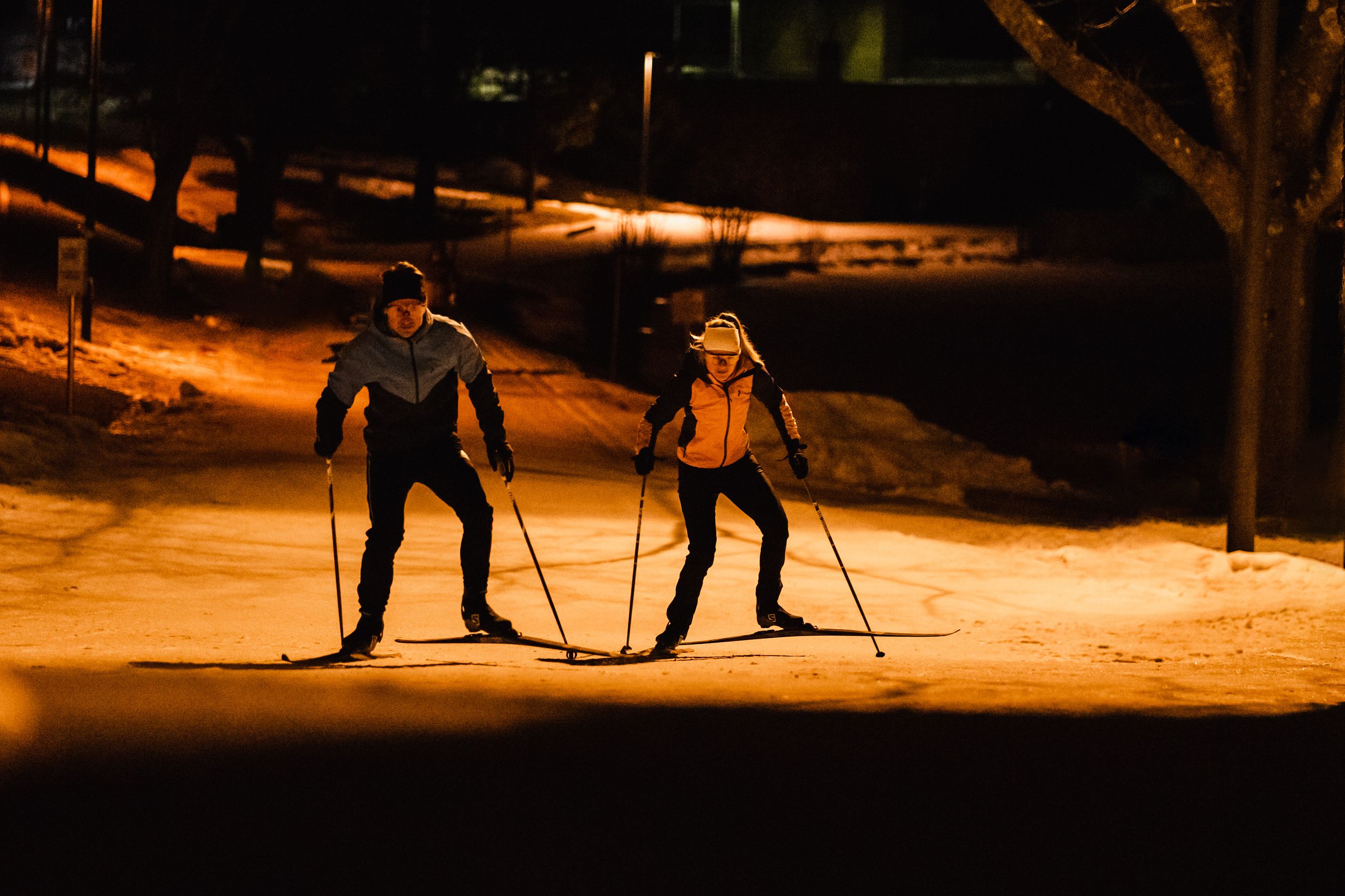 Ritzensee-Loipe – Langlaufen mit Aussicht und Flutlicht